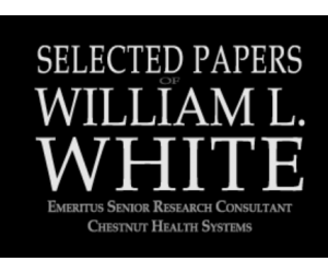 Selected Papers William L. White written in white on black background